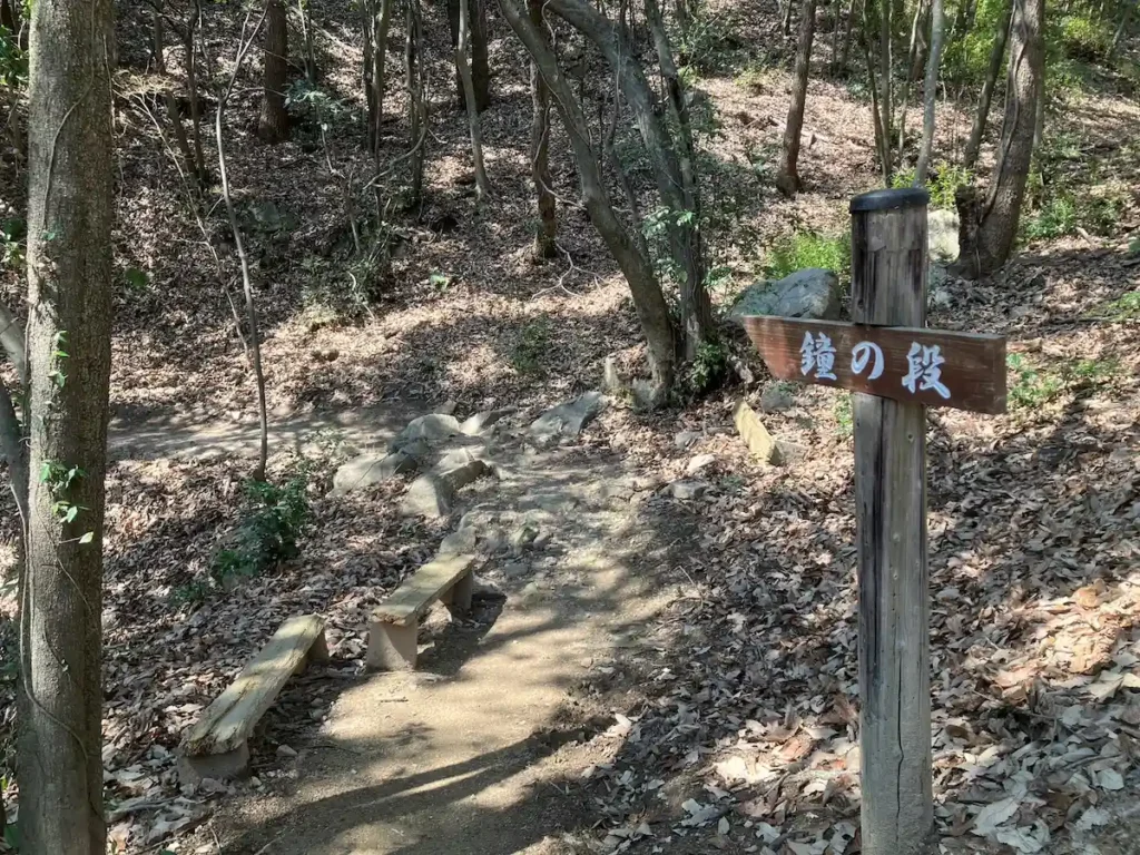 鐘の段への道