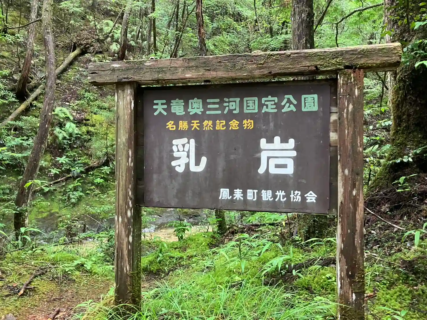 乳岩看板